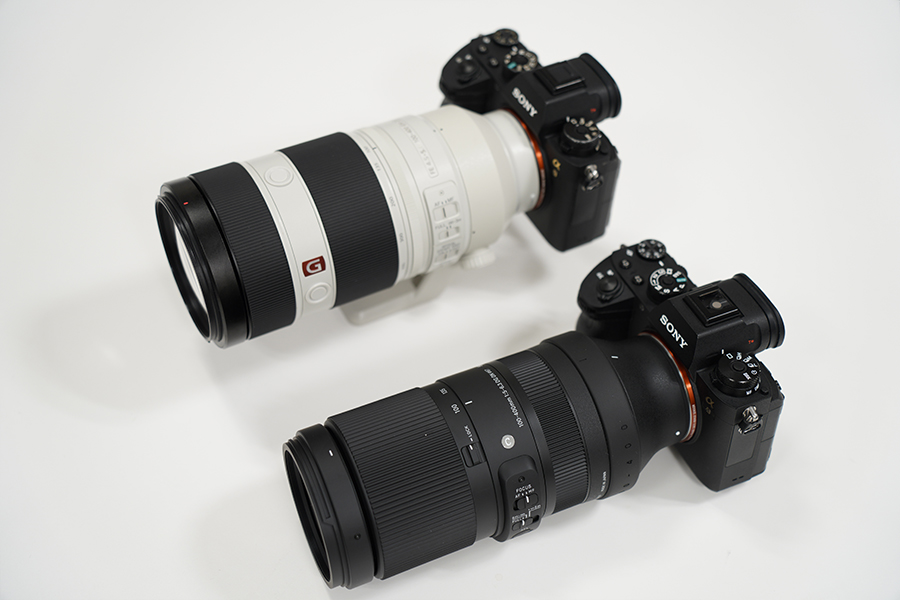 SIGMA 100-400mm F5-6.3 DG DN OSソニーFE用レンズ本体