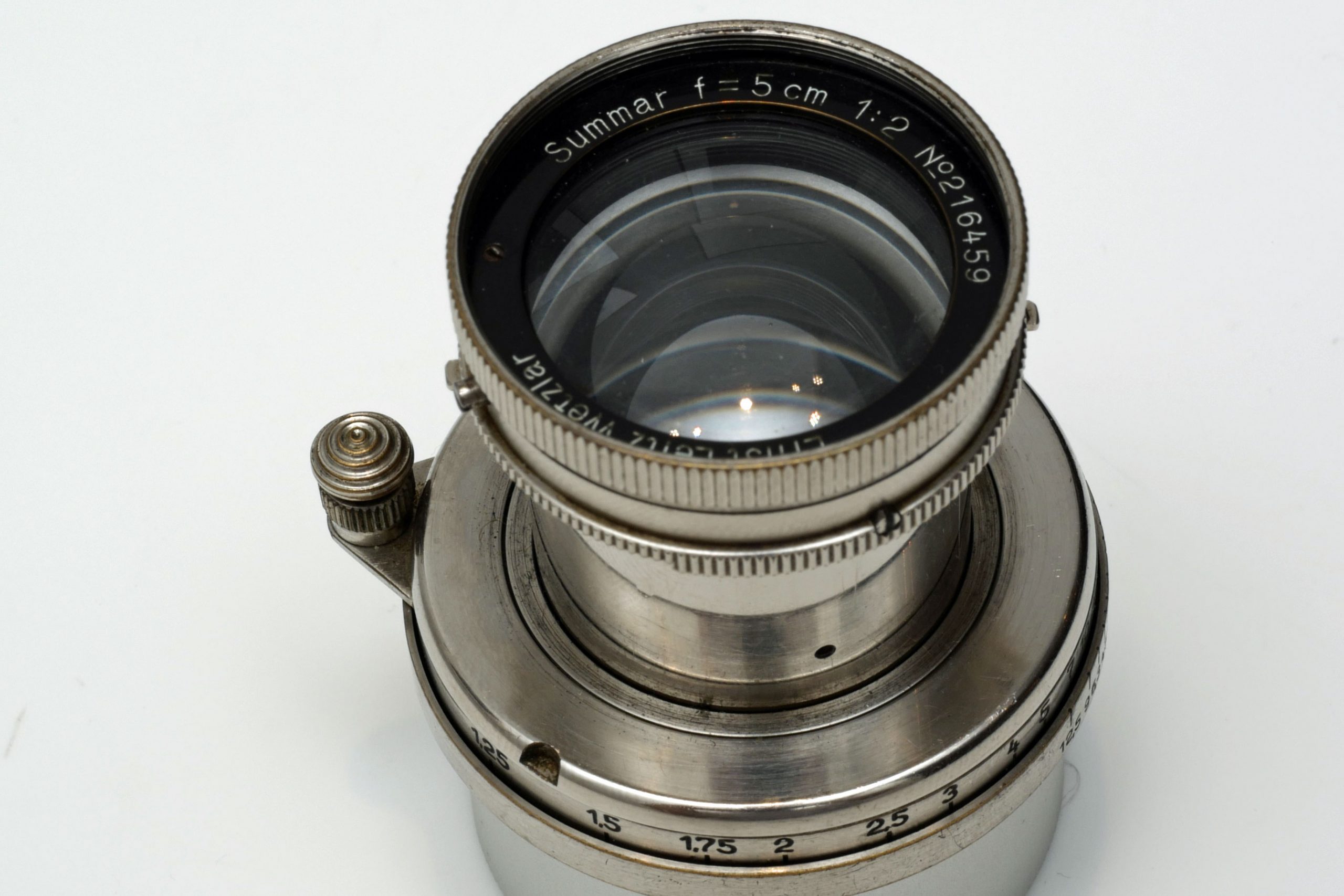 希少美品 Leica Summar 山崎磨き ズマール 50mm f2 5cm solucionescad