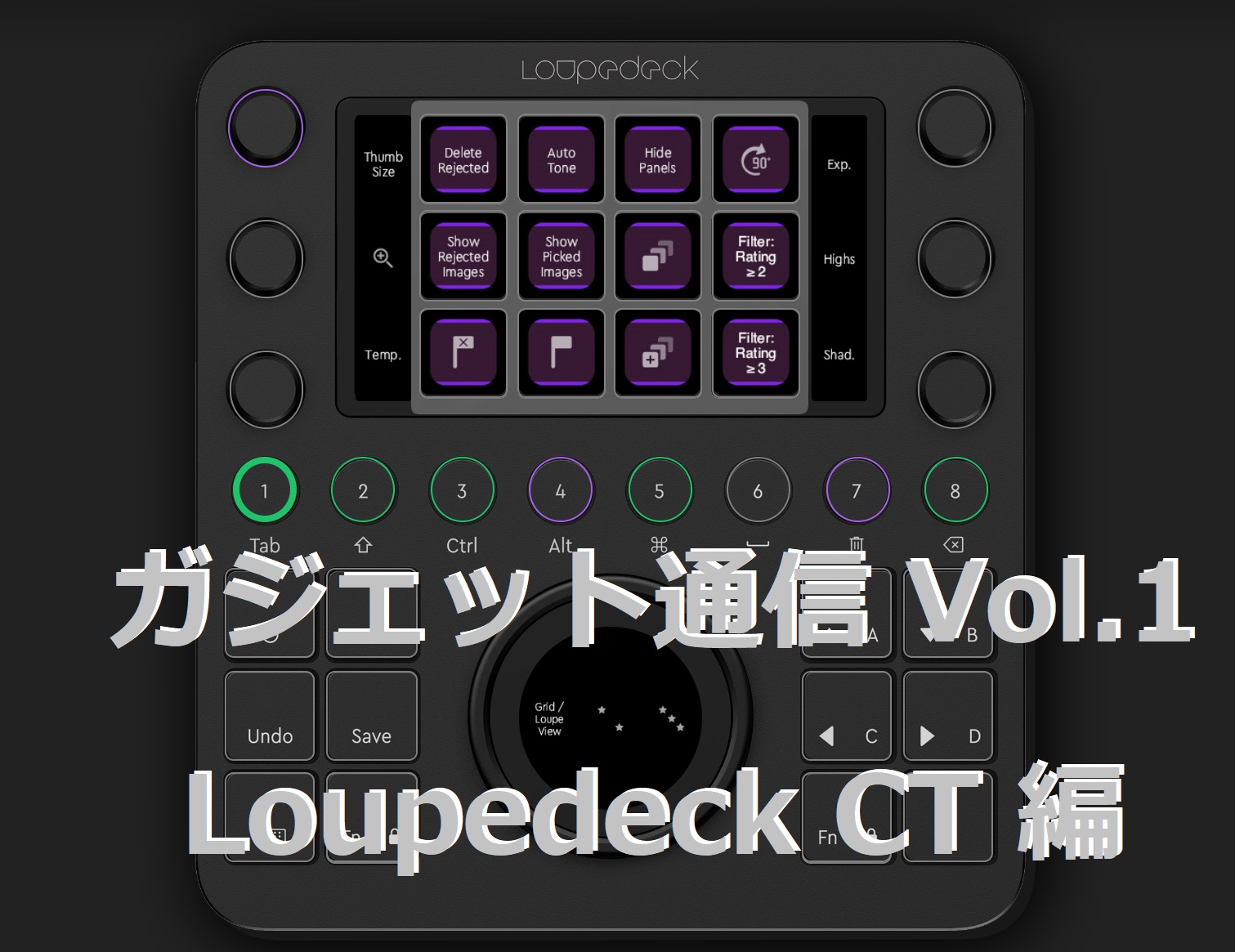 etc.】ガジェット通信 Vol.1 ～Loupedeck CT編～ | THE MAP TIMES