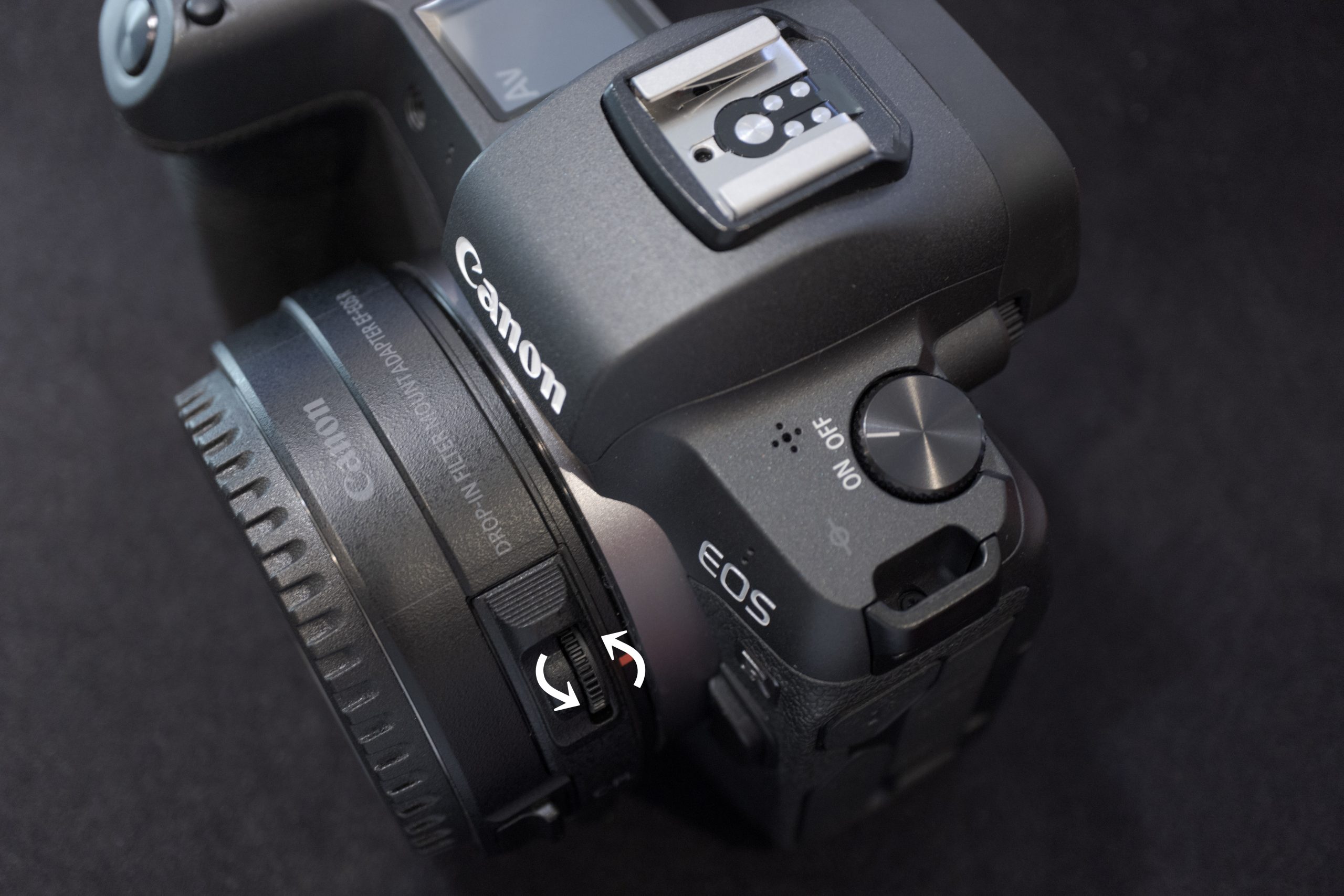 Canon】 R STYLE ～ドロップインフィルター マウントアダプター EF-EOS 