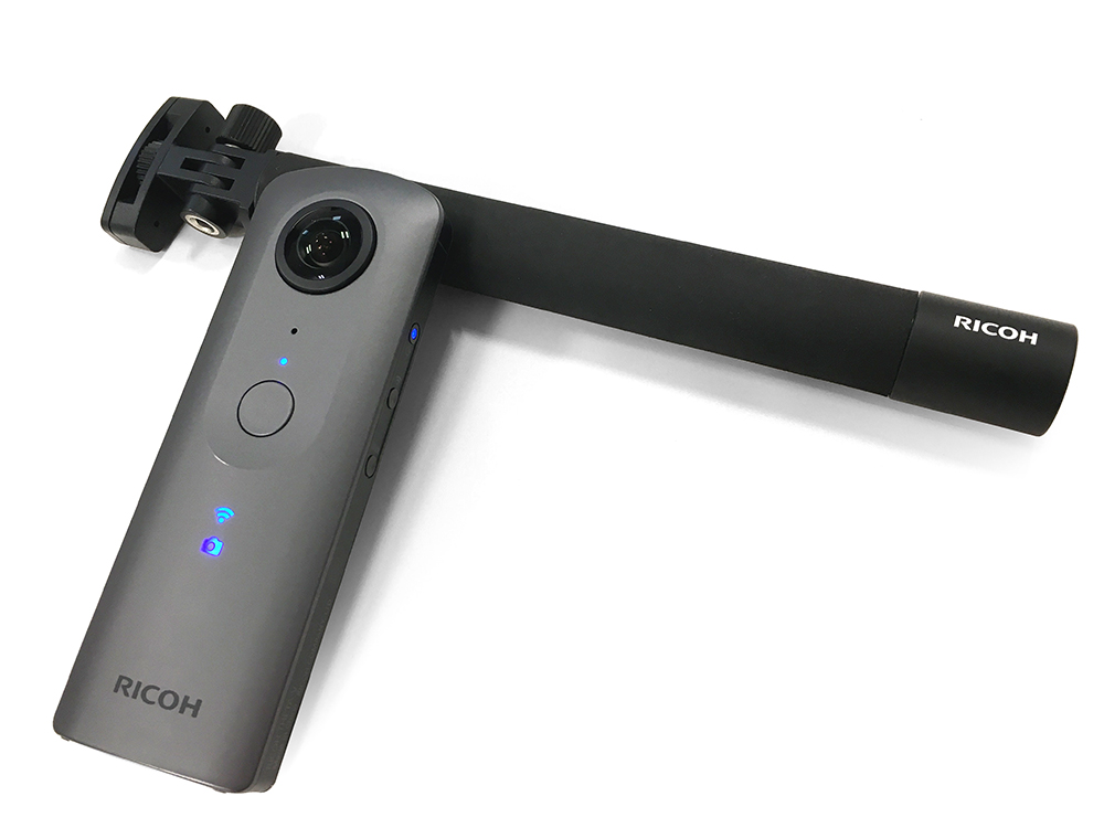 【使用回数1回】RICOH THETA V＋自撮り棒