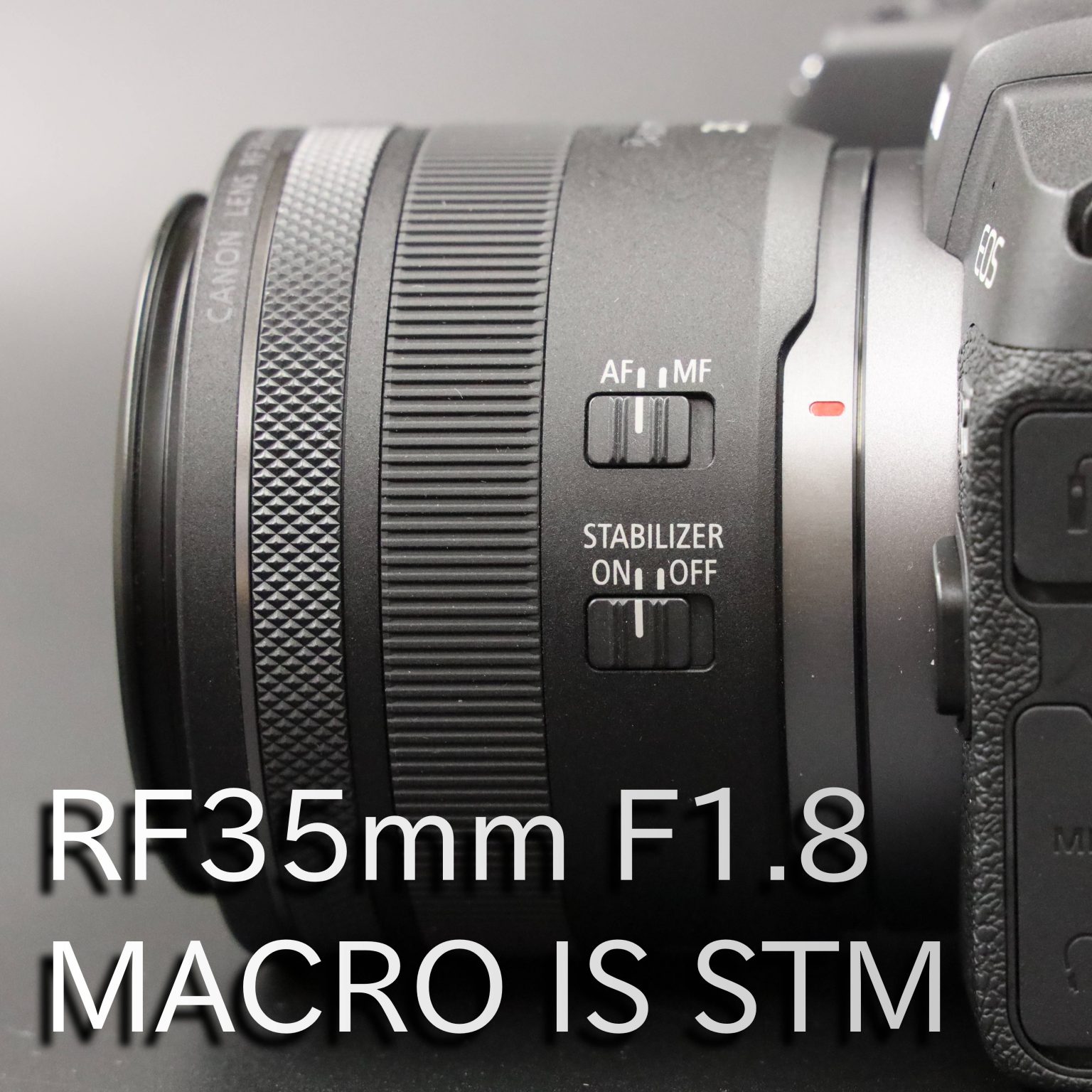 【Canon】RF35mm F1.8 マクロ IS STMで撮る