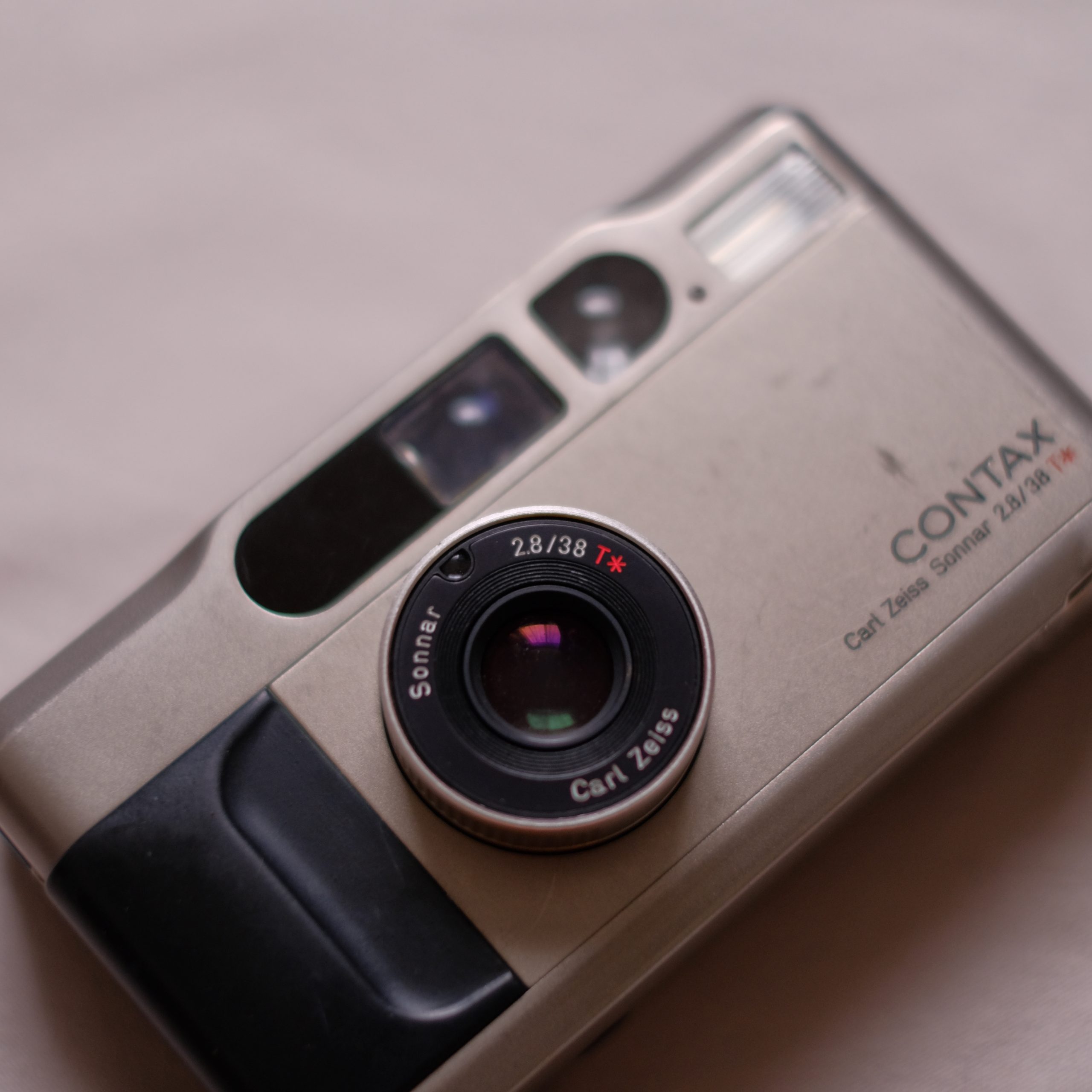 CONTAX T2 contax フィルムカメラ シルバー-silversky-lifesciences.com