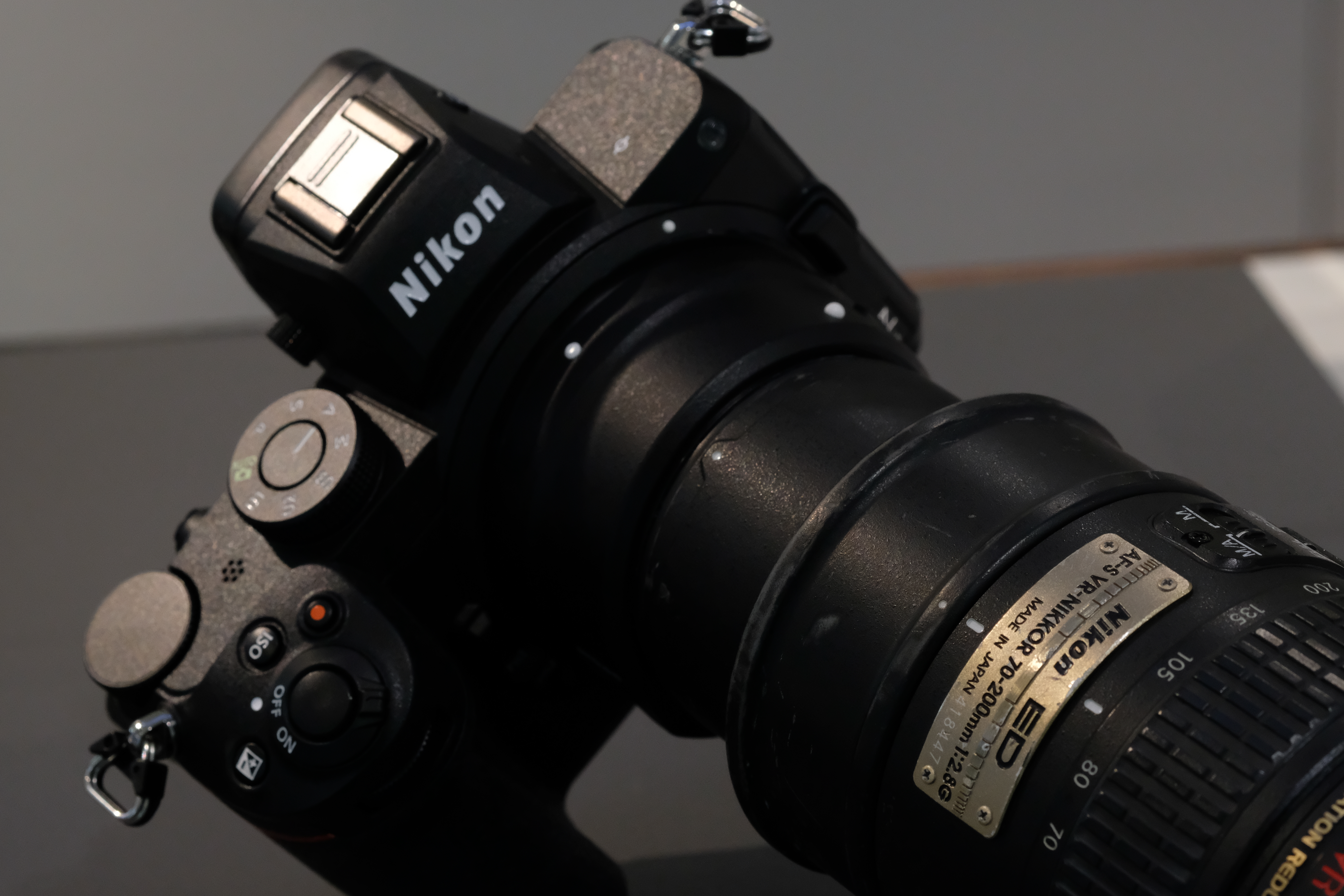 Nikon AF-S VR Zoom Nikkor ED 70-200mm F2.8G (IF) ライトグレー