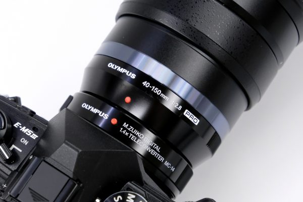 M.ZUIKO 40-150mm F2.8 PRO 1.4x テレコン -