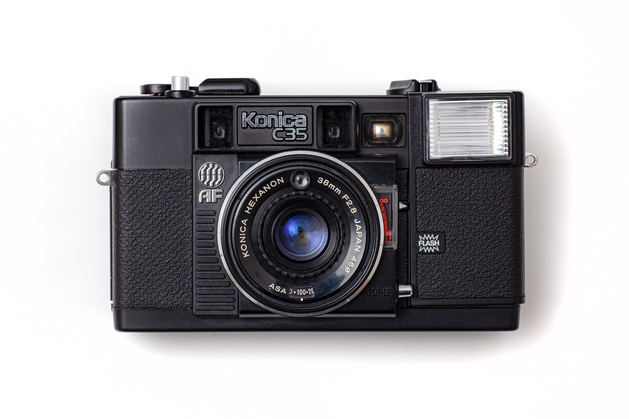 完動品】 Konica C35 AF フィルムカメラ コンパクトカメラ | www