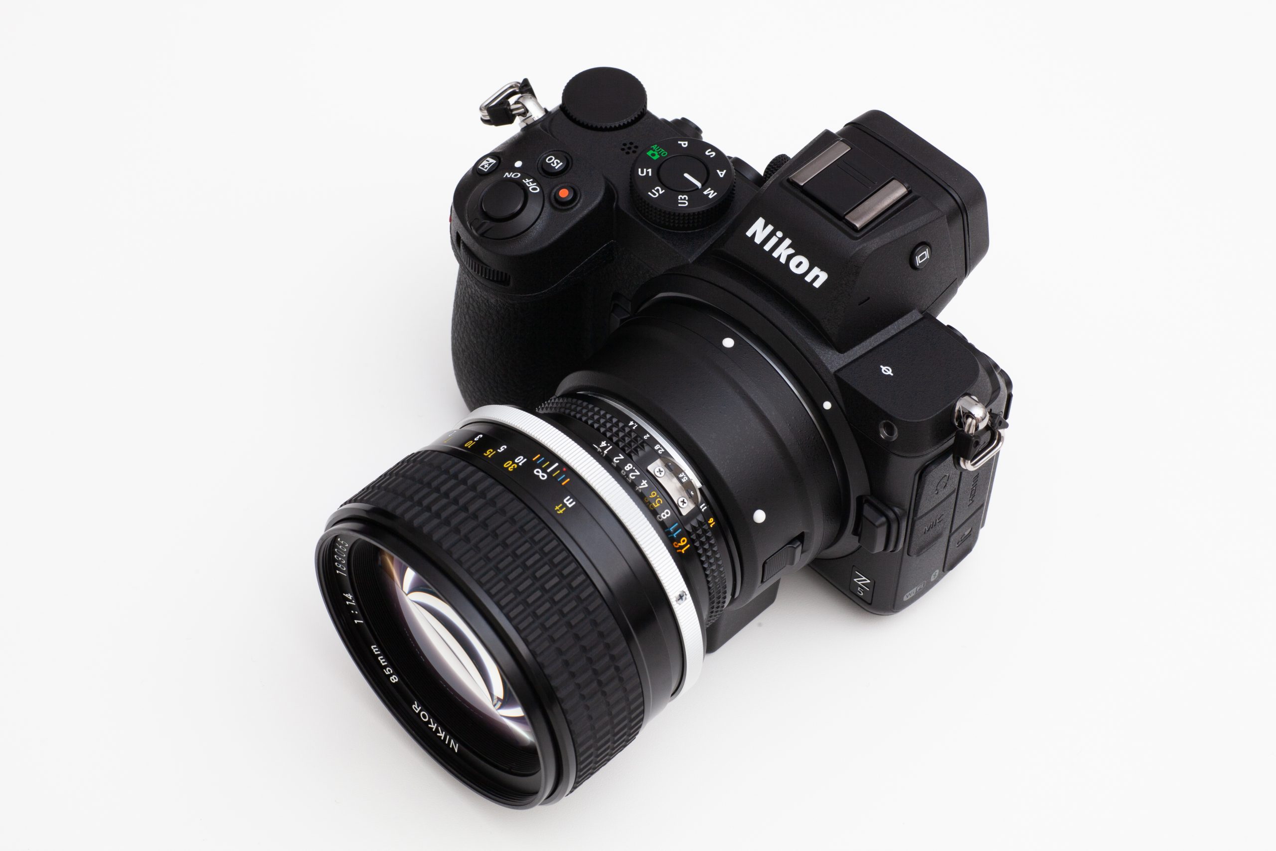 通販大人気】 Nikon - Nikon ニコン Ai-S 85mm F1.4 MFレンズ 単焦点の