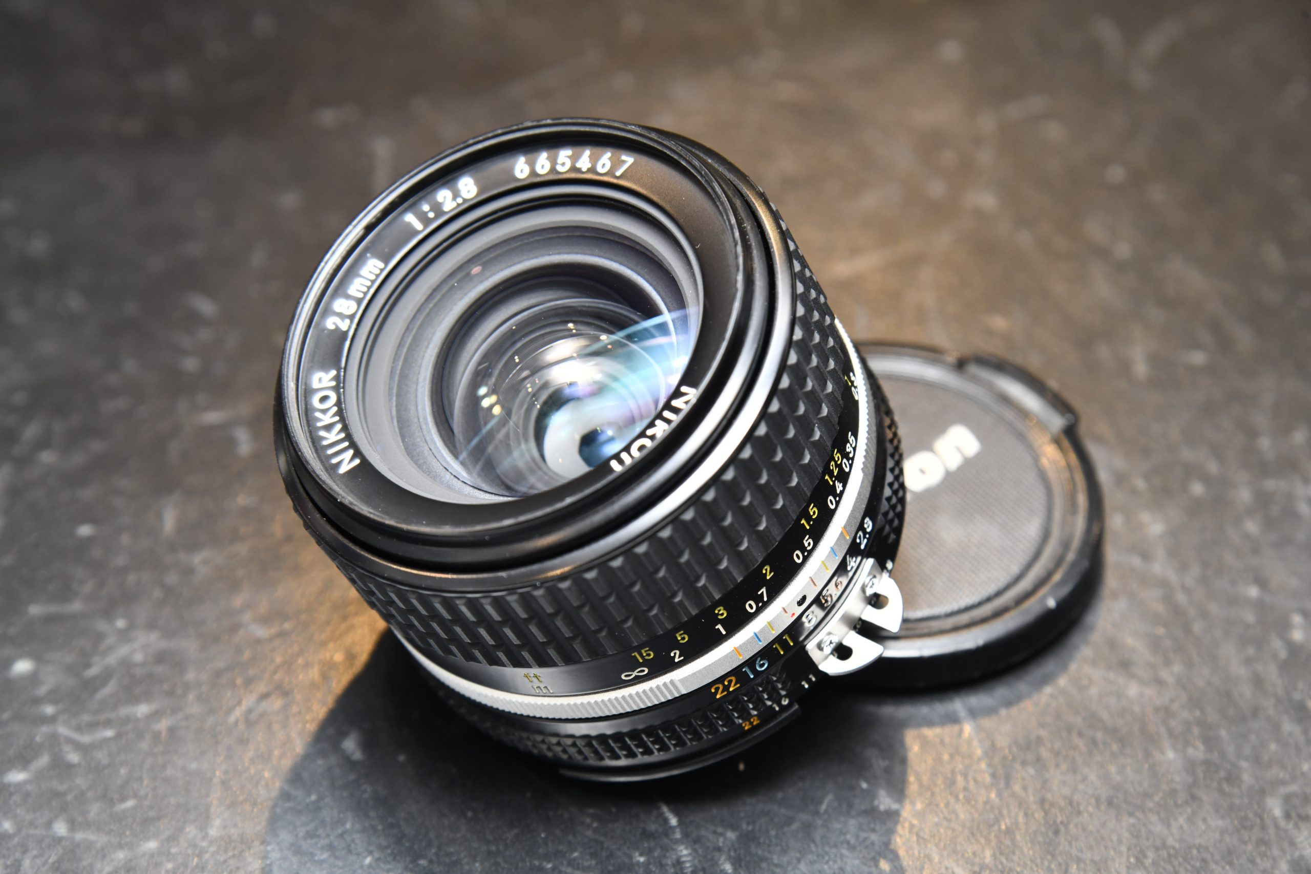 【整備済】 ニコン Nikon 28mm F2.8 Ai Fマウント レンズ