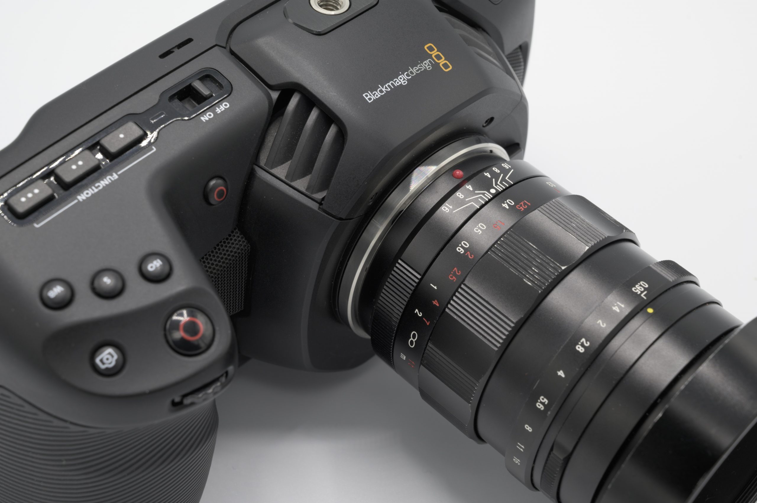 Blackmagic BMPCC4K & Nokton 25mm f0.95ii