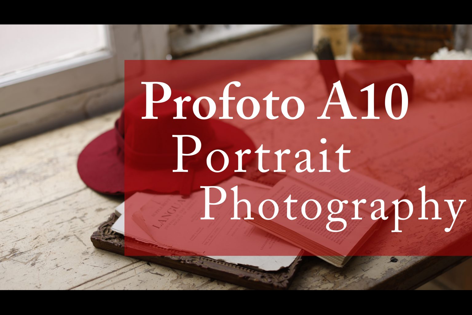 【Profoto】A10 Portrait photography