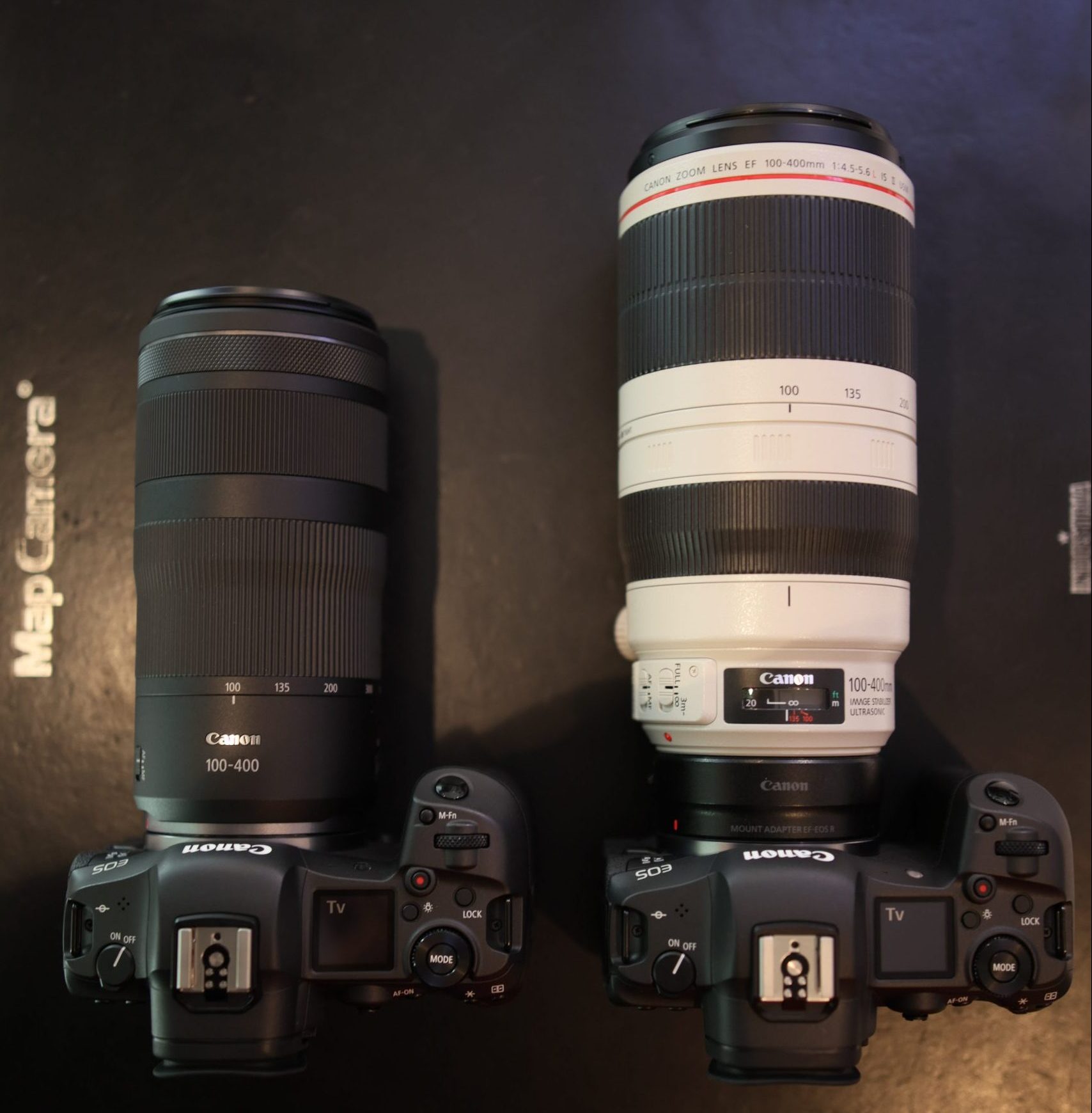 Canon】R STYLE ～EF/RF100-400mm 大きさの比較～ | THE MAP TIMES