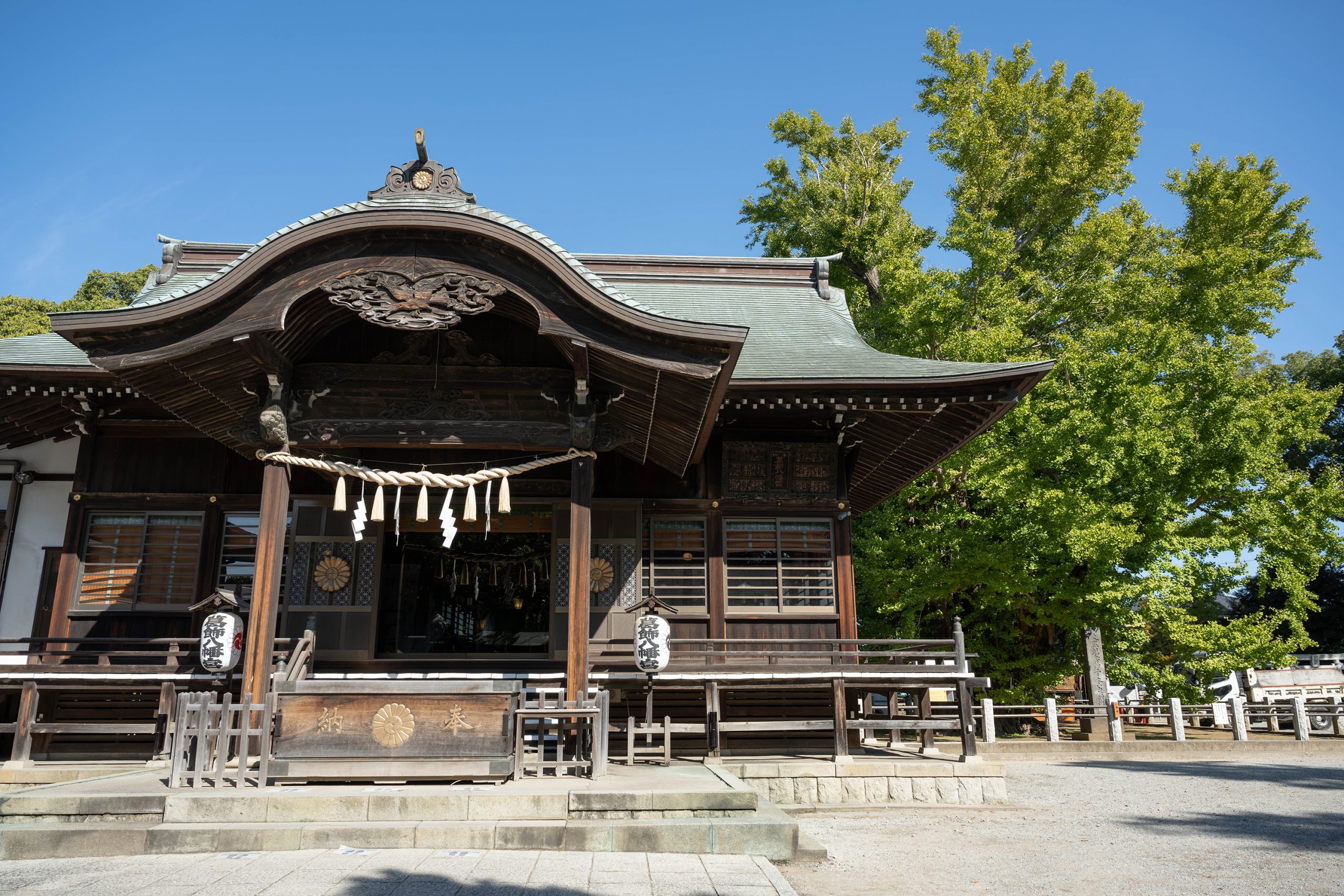 葛飾八幡宮 本堂