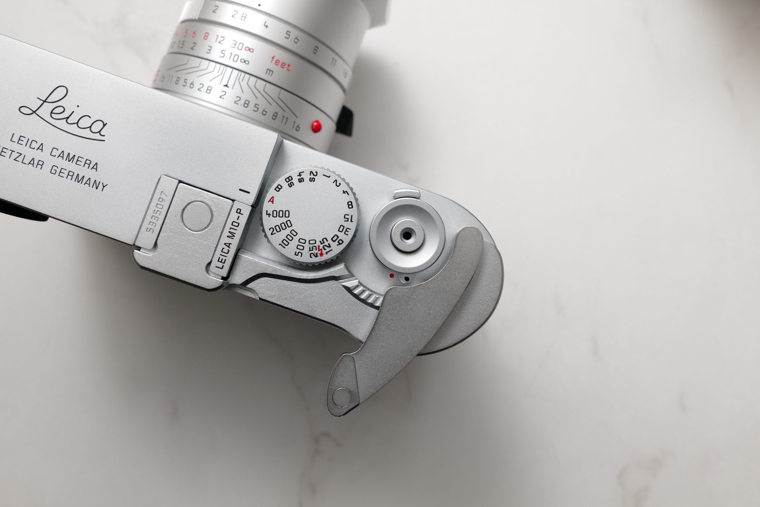 Leica M10 シリーズ サムレスト　シルバー