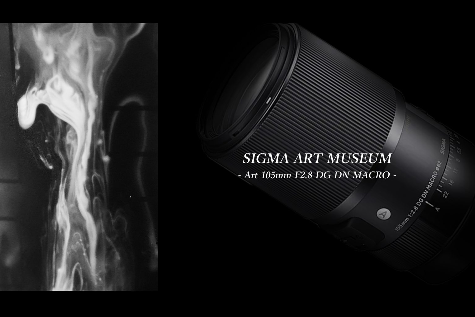 【SIGMA】ART MUSEUM‐Art 105mm F2.8 DG DN MACRO-