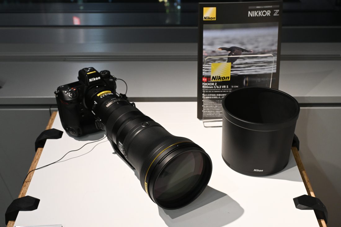 Nikon】待望のZ超望遠が常識を覆す！「NIKKOR Z 800mm F6.3 VR S」先行 