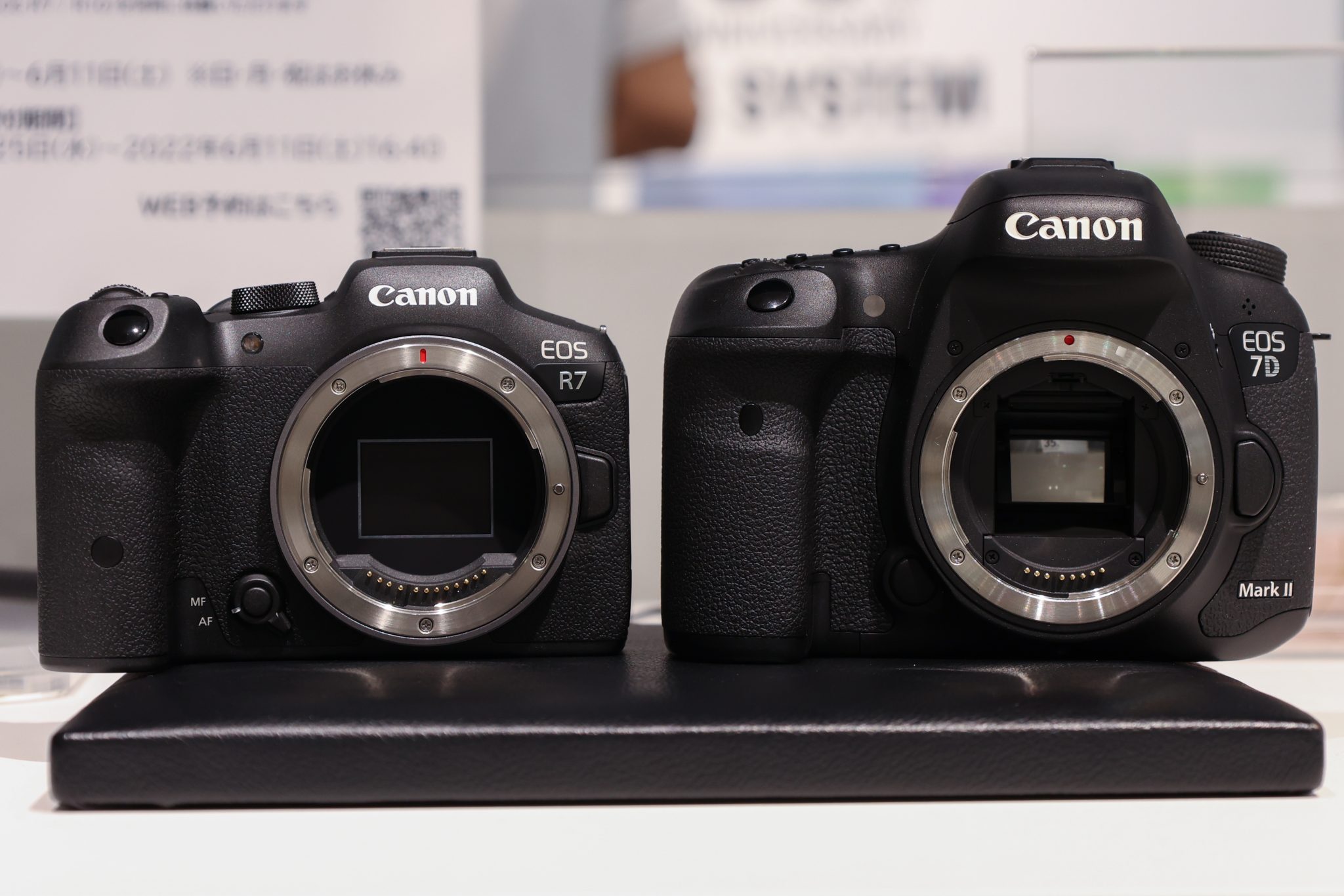 【Canon】遂にAPSCモデル登場！EOS R7 / R10 先行展示 体験レポート THE MAP TIMES