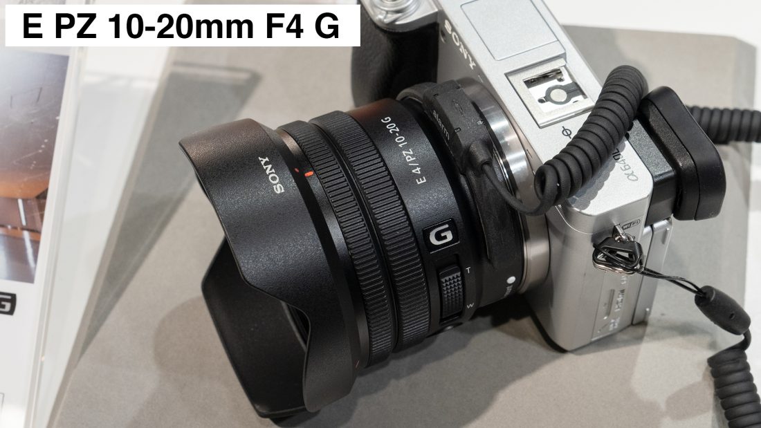 SONY ソニー レンズ E PZ 10-20mm F4 G-