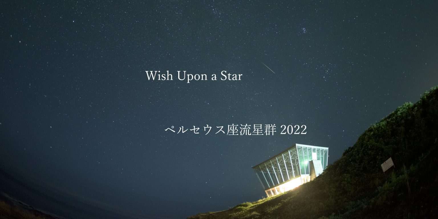 【Wish Upon a Star】ペルセウス座流星群 2022