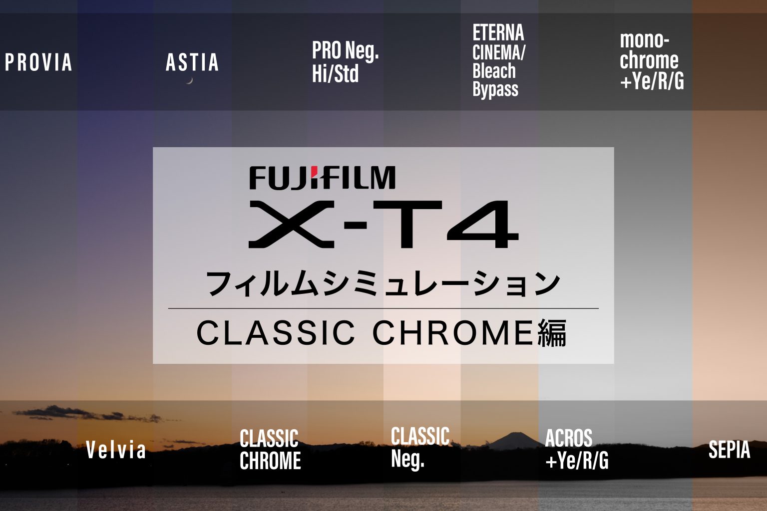 【FUJIFILM】X-T4 × フィルムシミュレーションvol.6 ～クラシッククローム編～