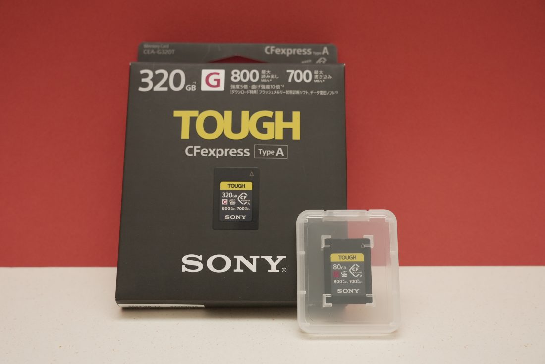 Sony純正 CFexpress Type A 80GB 4枚セット-