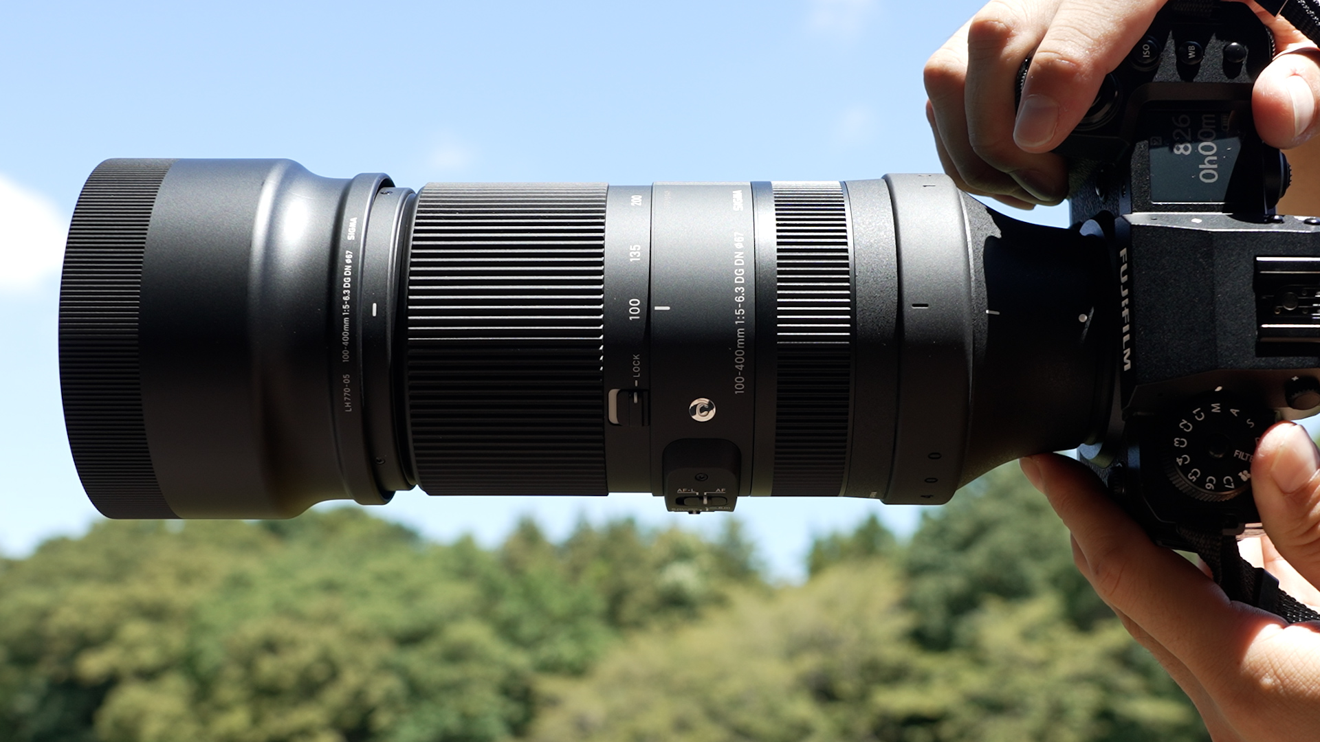 実機レビュー】SIGMA Contemporary 100-400mm F5-6.3 DG DN OS (フジ