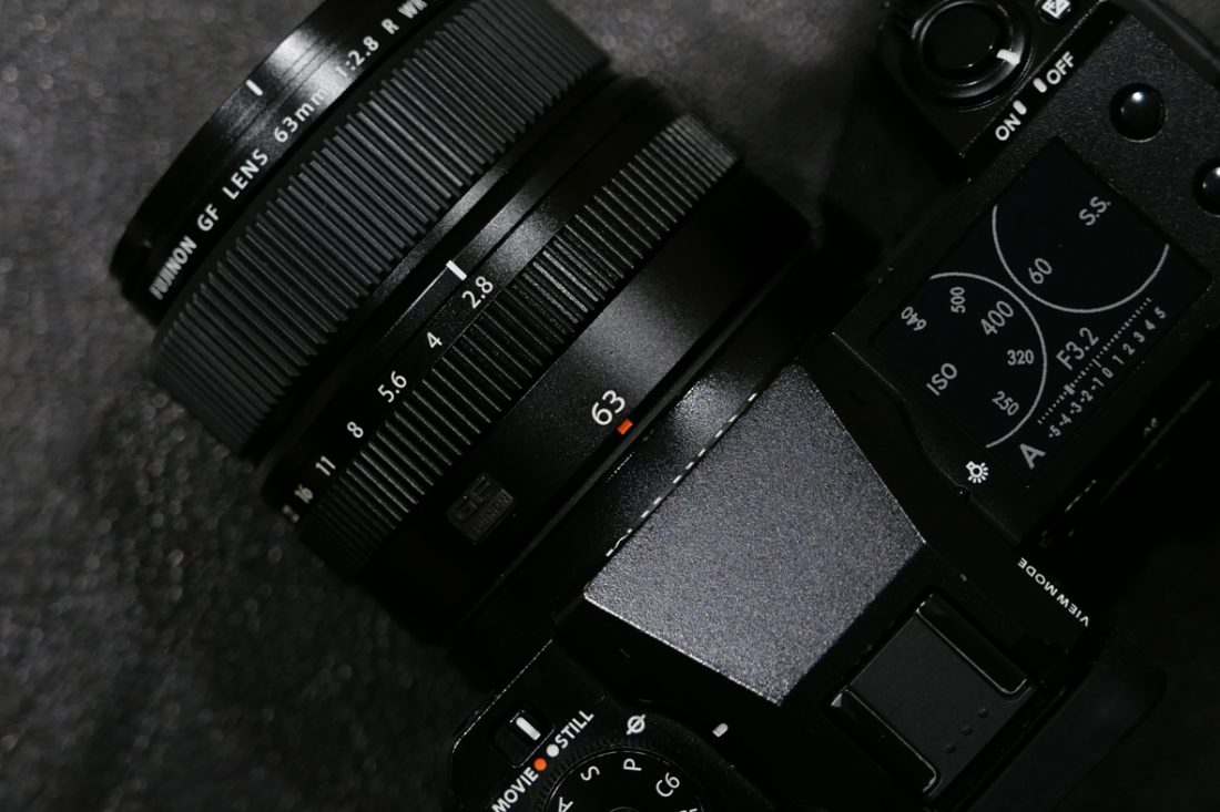 使用頻度が低い為出品しますgf63mm f2.8 富士フイルム