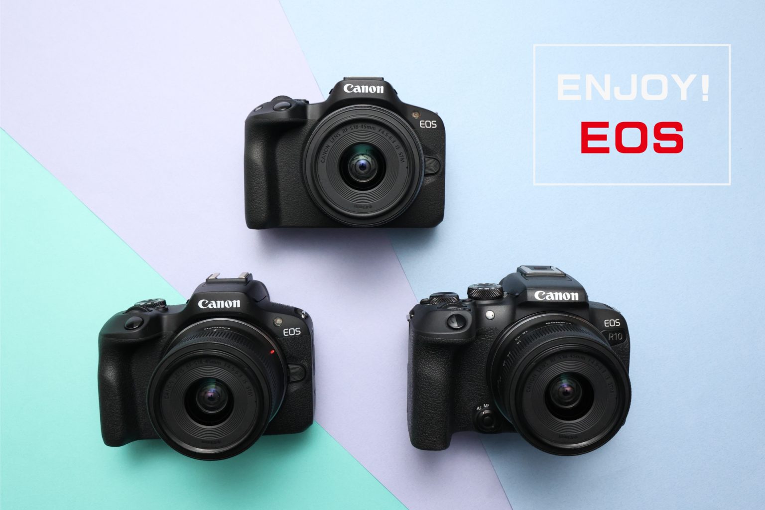 【Canon】ENJOY!「EOS」～R100/R50/R10を比較～