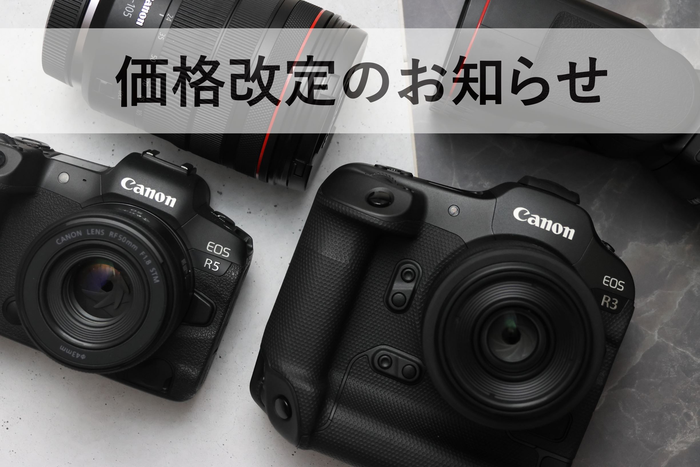 Canon】一部ボディが価格改定！値下がりした分の金額でオススメの ...