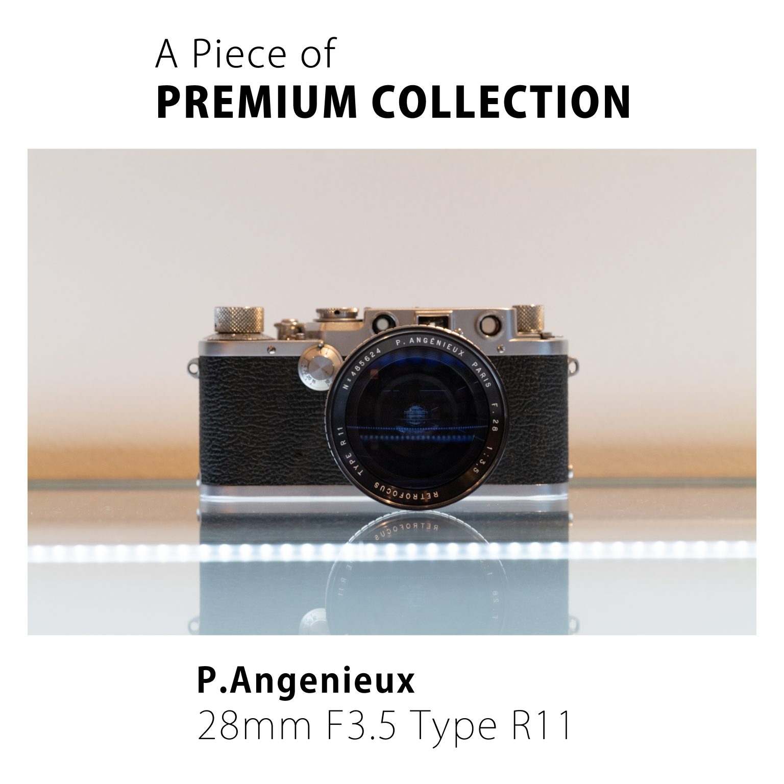 【P.Angenieux】A Piece of PREMIUM COLLECTION -28mm F3.5 Type R11-