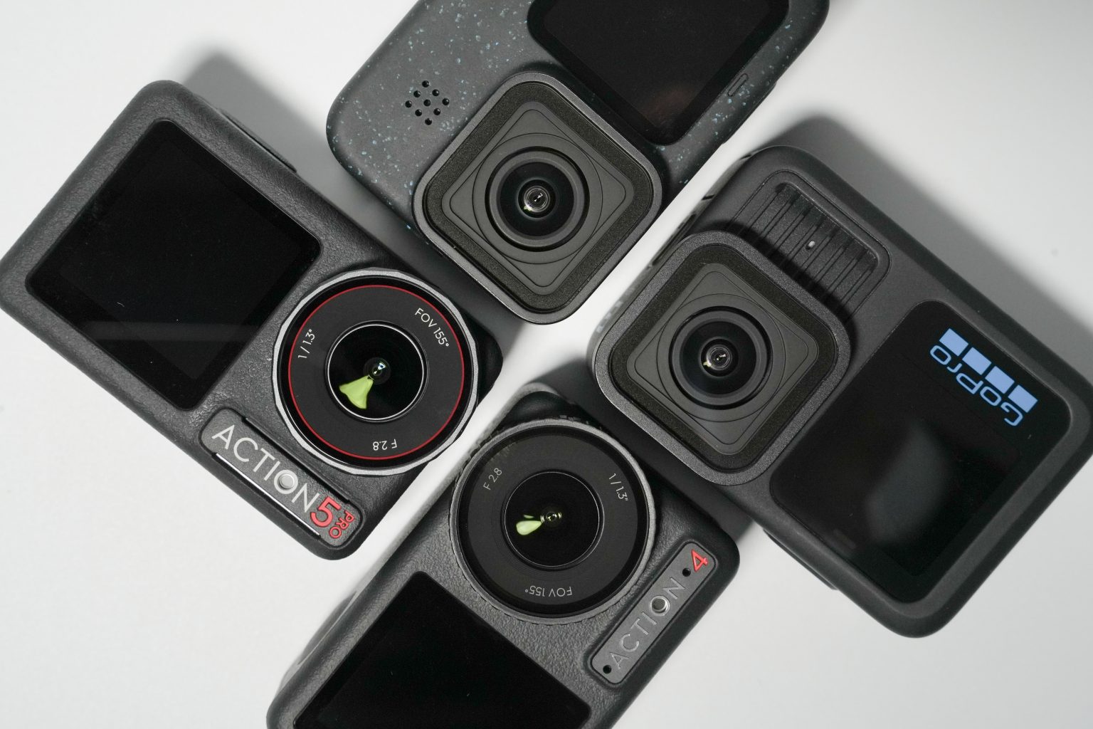 【GoPro・DJI徹底比較】GoPro Hero 13＆12 vs DJI Osmo Action 5 Pro＆4