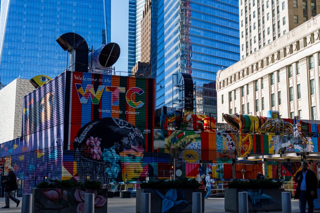 【EOS 5D Mark IVにPlanar T* 50mm F1.4 ZEを装着して撮影】アメリカ NY　ワールドトレードセンター跡地の写真