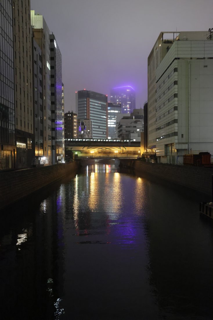 【EOS R5 Mark II】【RF15-35mm F2.8 L IS USM】夜景 和泉橋
