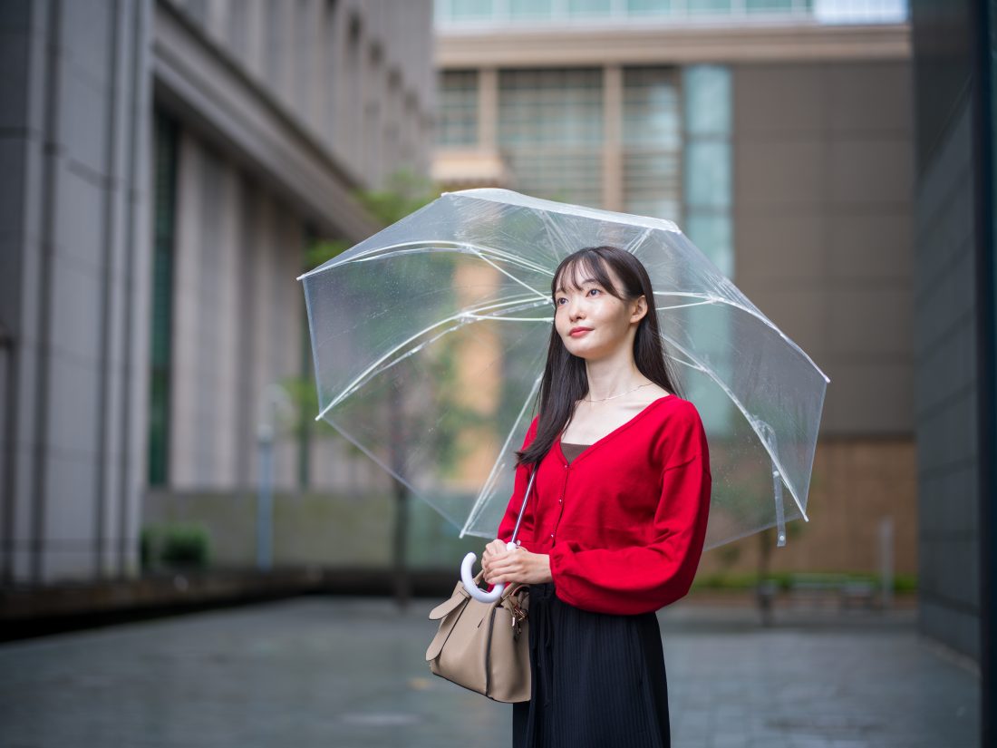HASSELBLAD X2DⅡとXCD80mmで撮影した雨の日ポートレート