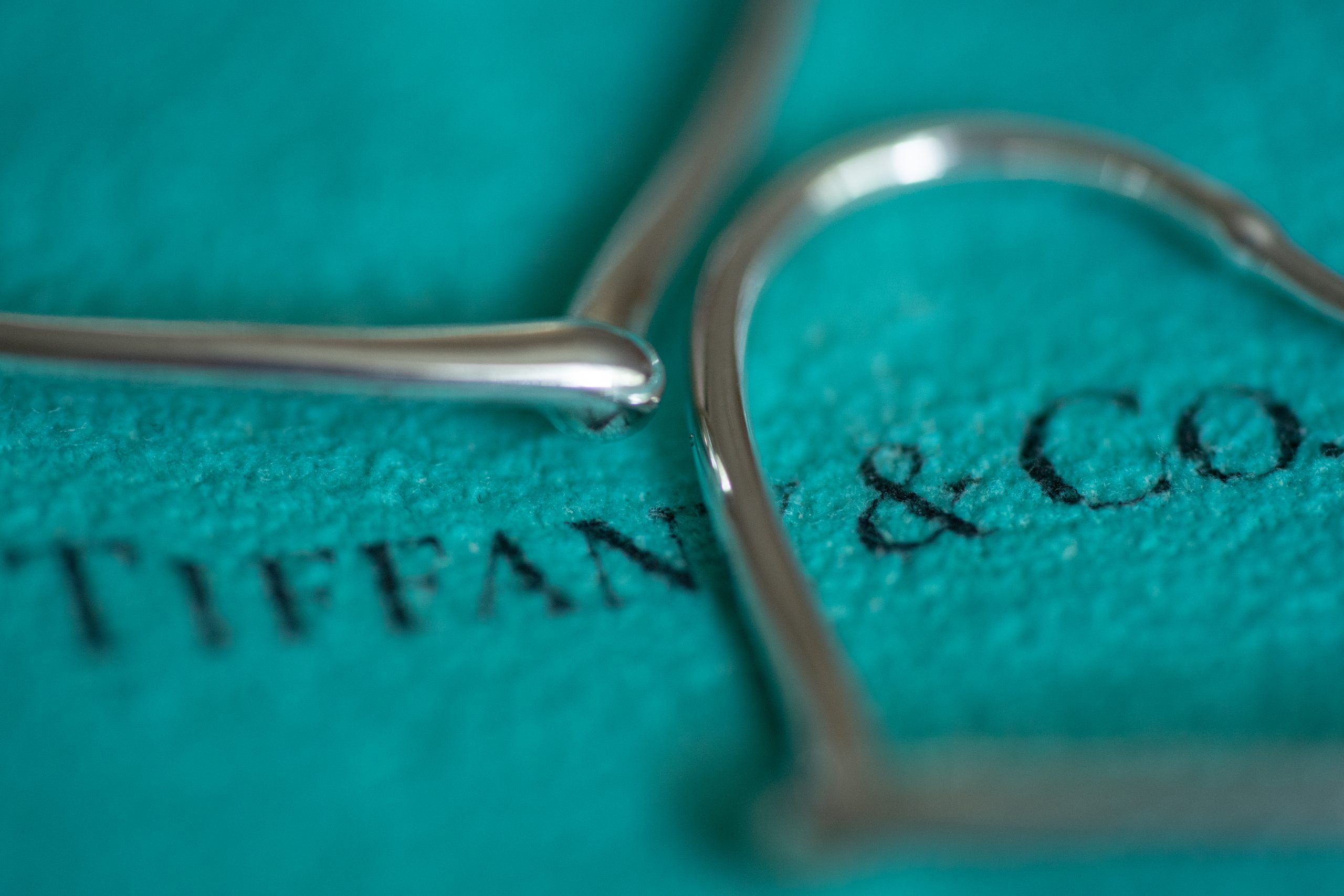 α７ⅡとFE90mm macroでクローズアップで撮影したティファニー（Tiffany & Co.)のピアス