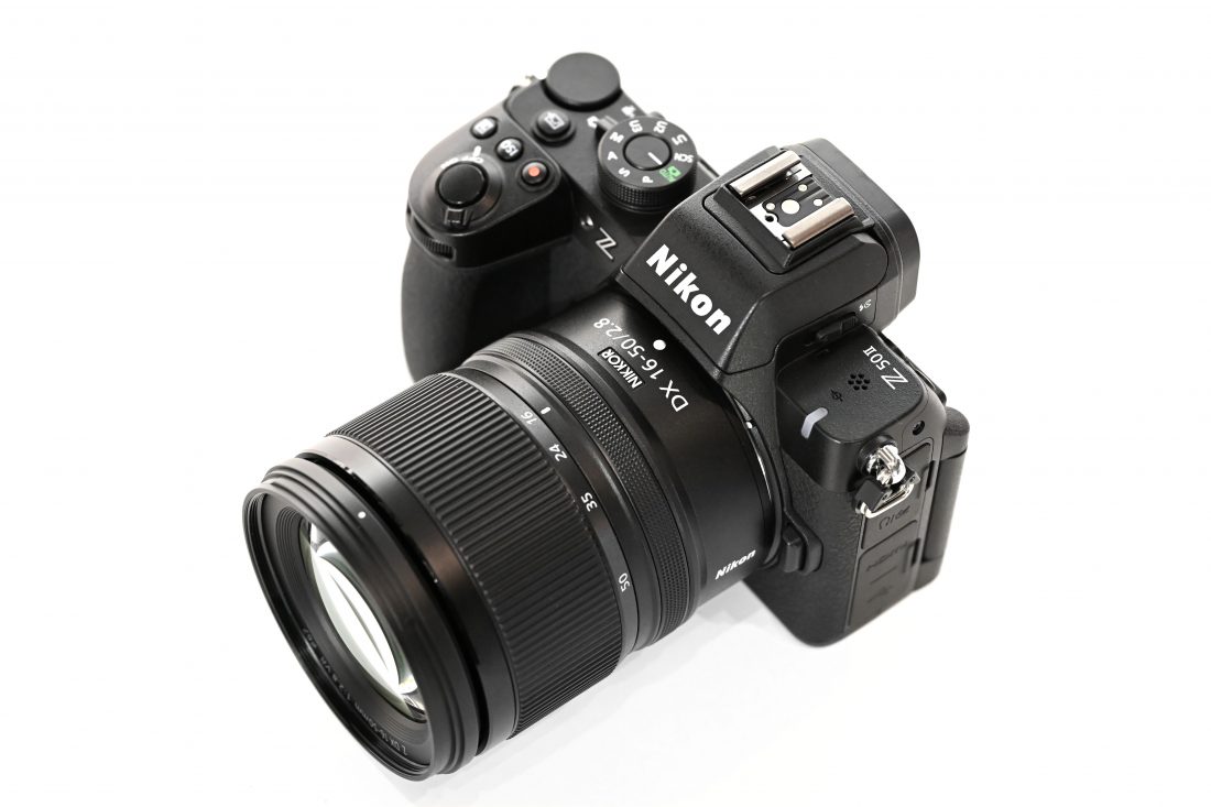 NIKKOR Z DX 16-50mm F2.8 VRをZ50IIセットしたところ