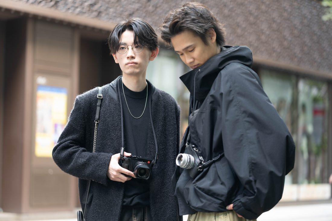 Leica × fashionをテーマにしたファッションコーデ