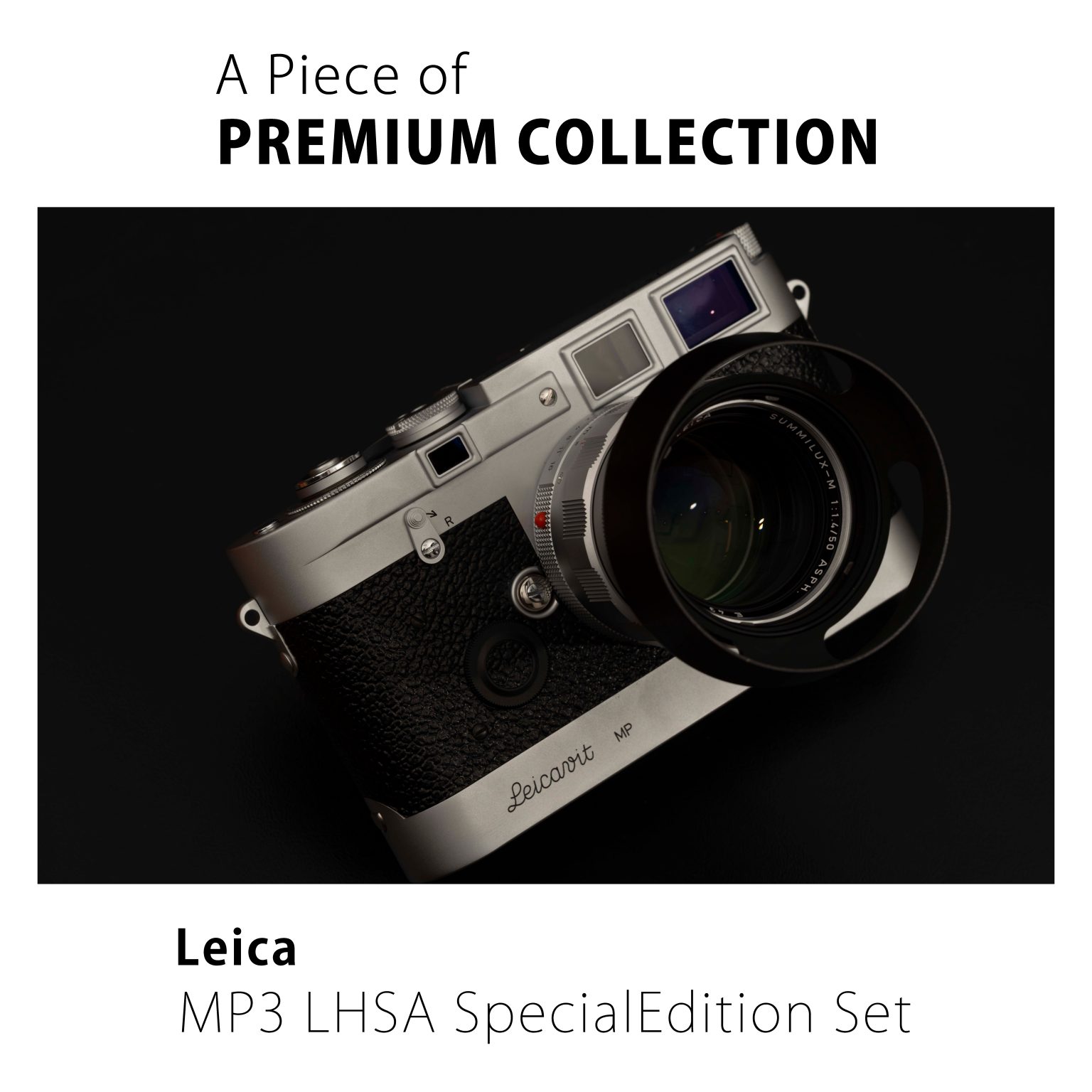 【Leica】A Piece of PREMIUM COLLECTION – MP3 LHSA SpecialEdition Set –