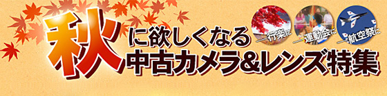 どんなカメラ、レンズで秋の思い出を残しますか？