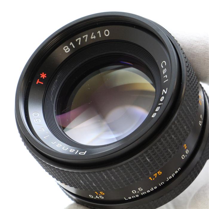 コンタックス プラナー50mm F1.4 MMJ 曇り僅かにあり-