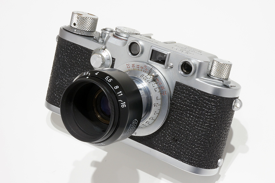 Leica】 金曜フードショー☆第22回 VALOO エルマー5cm用絞り調整機構付