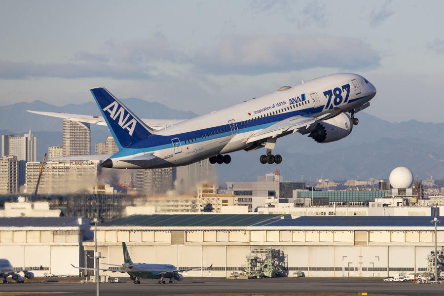 羽田空港第一旅客ターミナルより