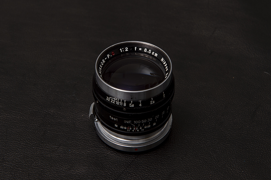 Nikkor-P 8.5cm F2 フード（黒）-