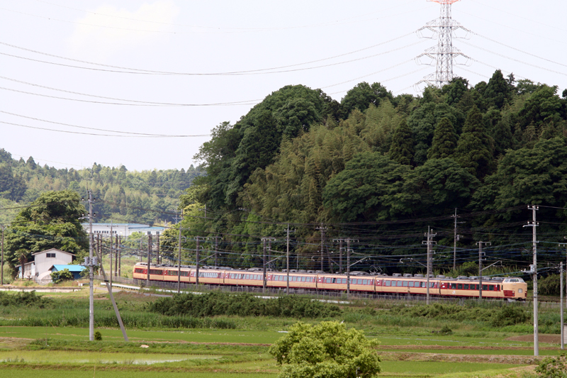 南酒々井駅付近にて