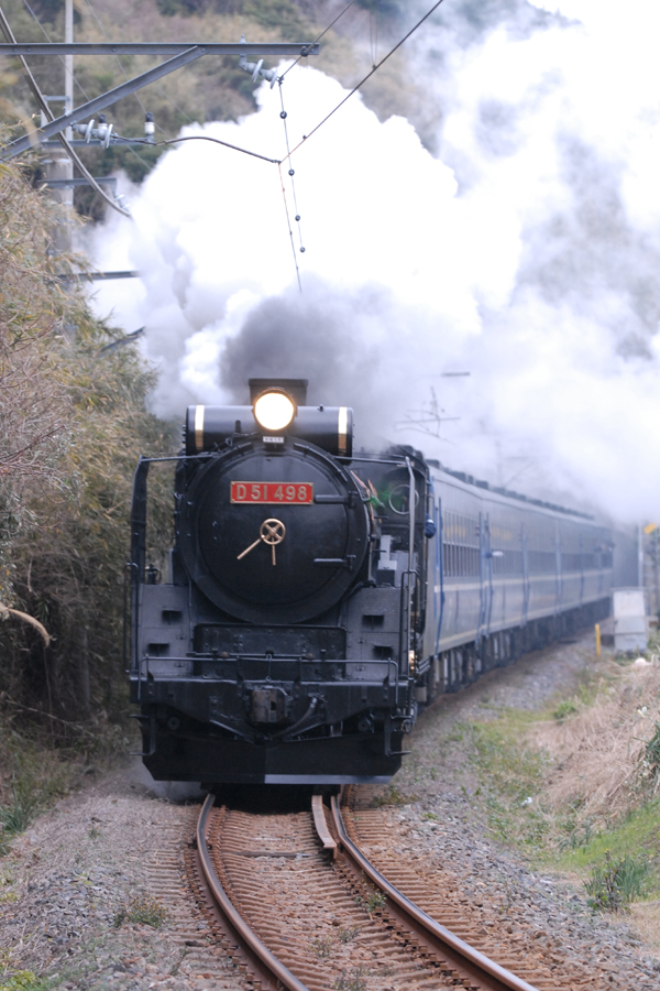 快速SL南房総号の試運転