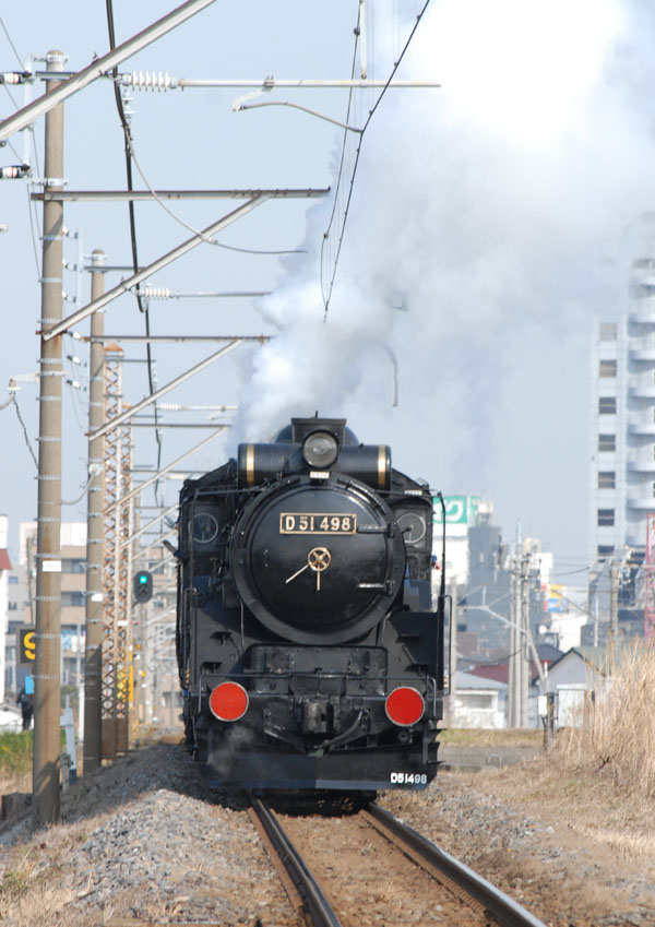 SLちばDC号回送運転