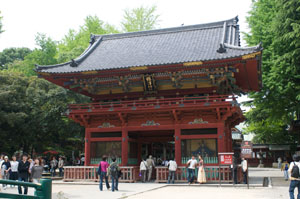 根津神社山門