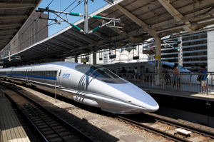 東京駅に停車中の500系1