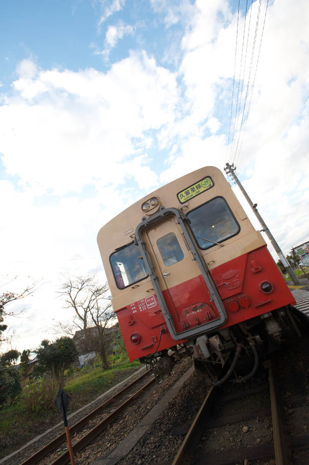 久留里線の復刻カラー車両