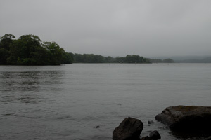 鈍曇りの大沼公園