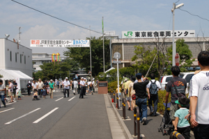 東京総合車両センター入口